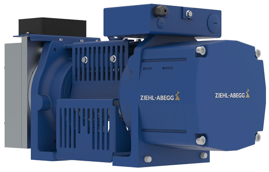 Máy kéo không hộp số Ziehl-Abegg ZAtopx BD132.35A